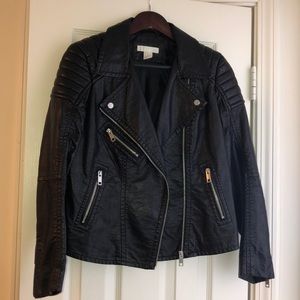 H&M Leather Jacket (faux)